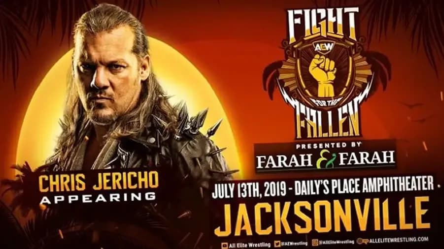 chris jericho aew fight for the fallen