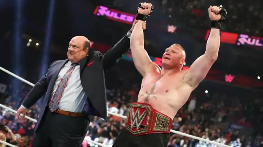 brock lesnar paul heyman wwe extreme rules