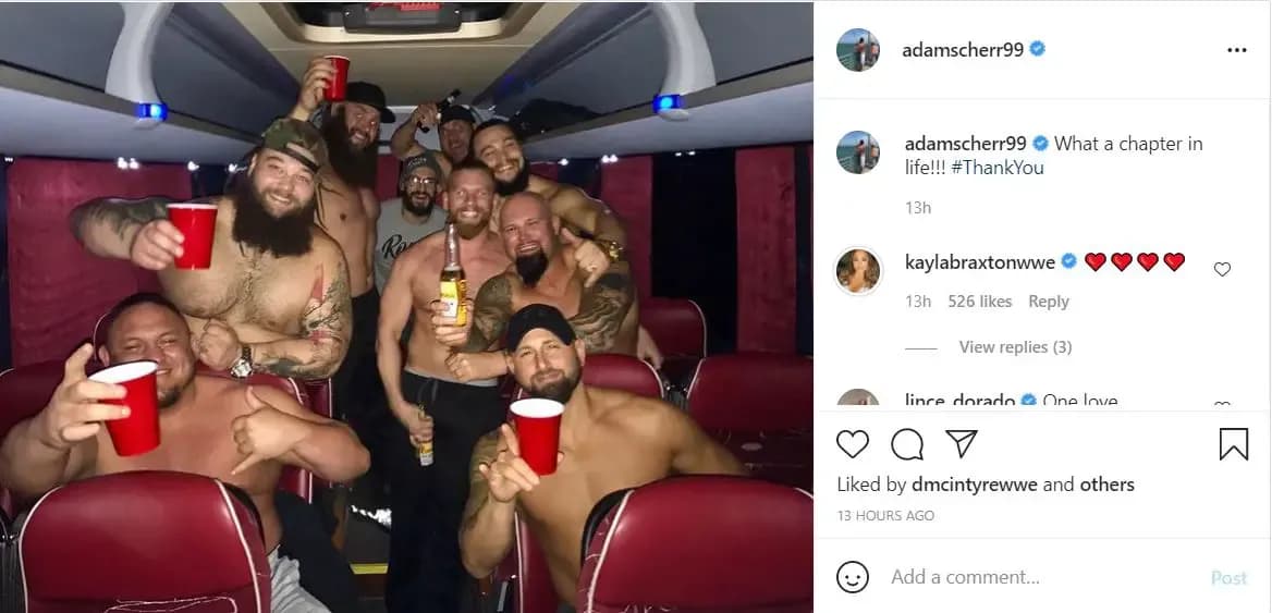 Braun strowman instagram june 2 2021