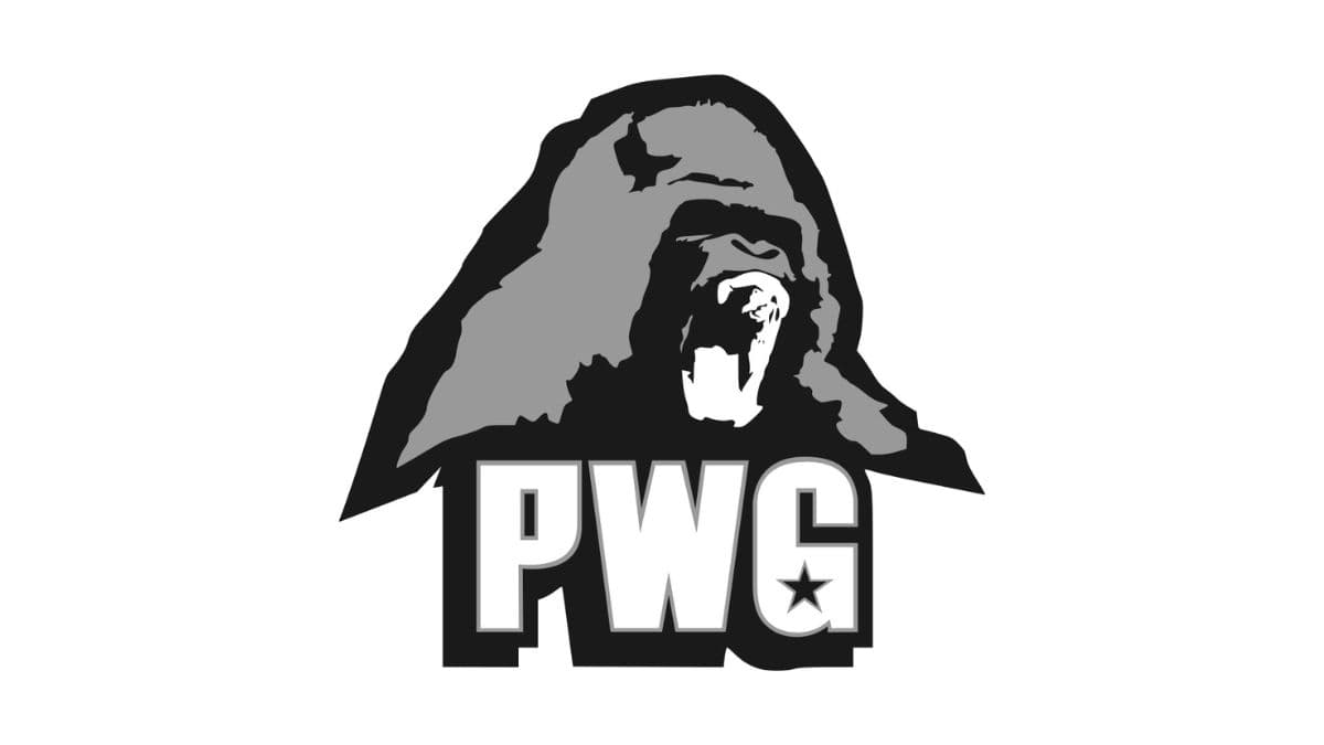 Logo for PWG - Pro Wrestling Guerrilla