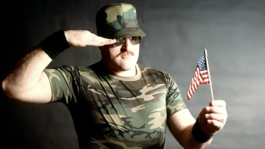 Slaughter us flag