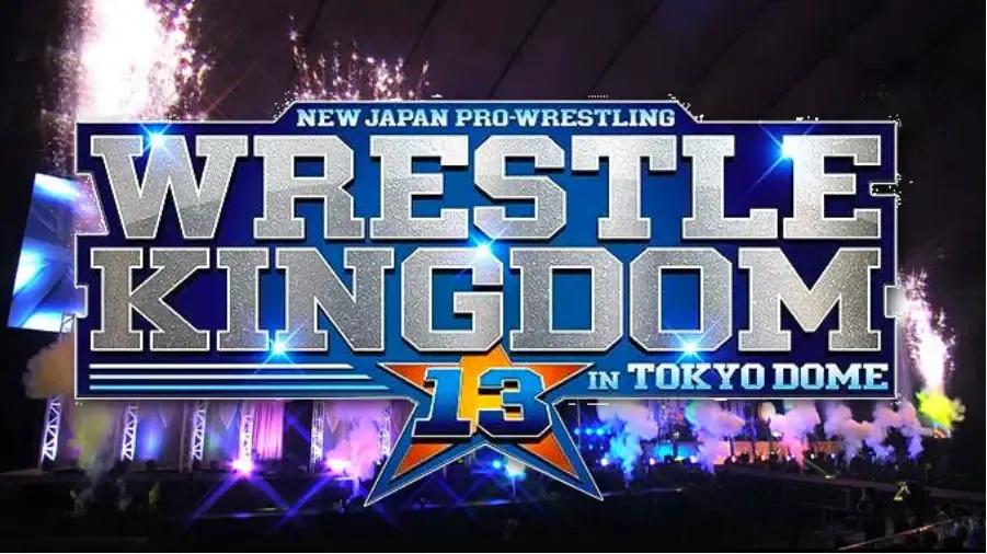 wrestle kingdom 13 logo