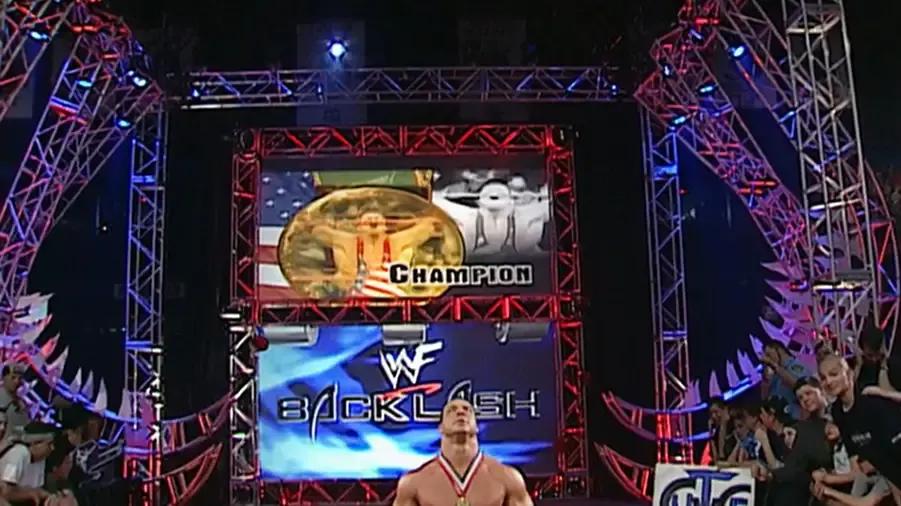 kurt angle backlash 2001