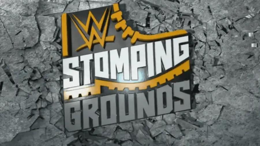 wwe stomping grounds logo