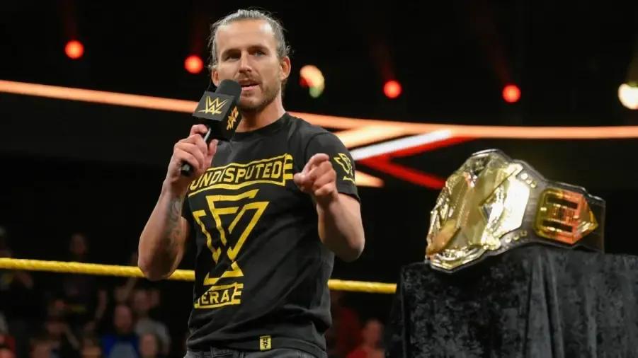 adam cole nxt title