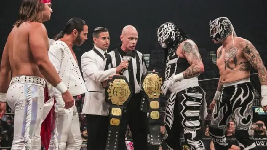 young bucks pentagon fenix aew double or nothing