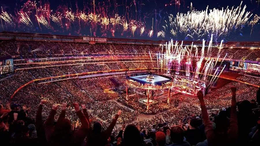 wrestlemania 35 fireworks