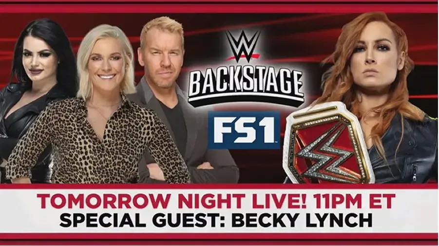 WWE backstage becky lynch