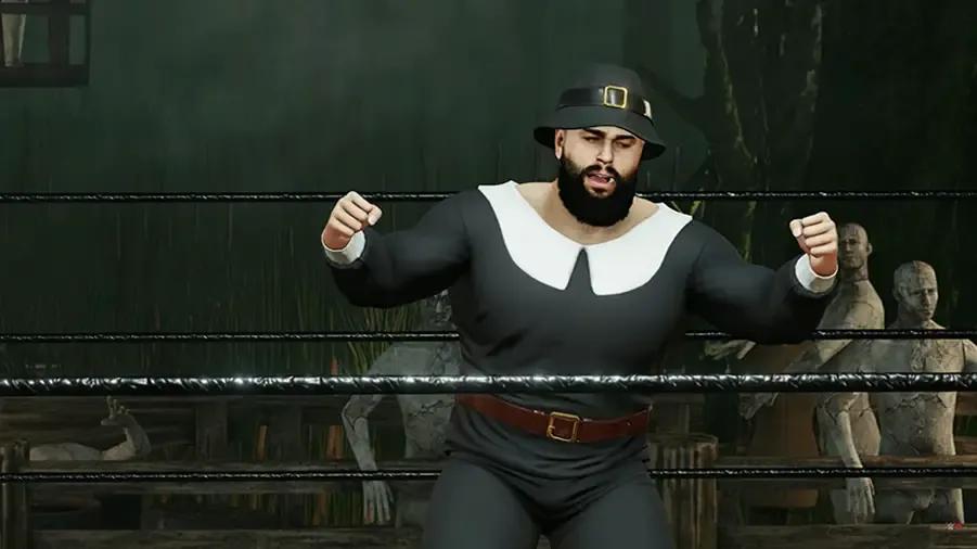 pilgrim rusev wwe 2k20