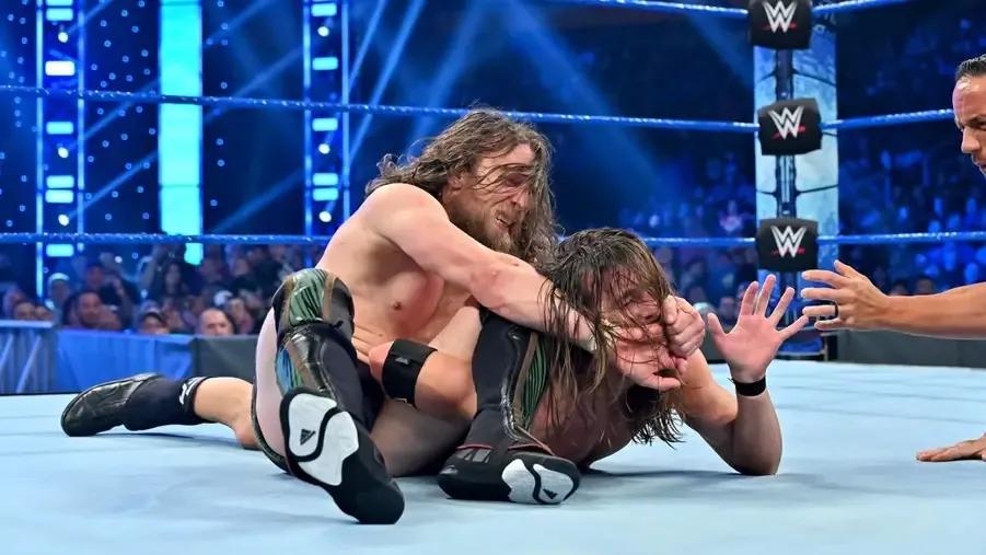 Adam Cole- Daniel Bryan- WWE SmackDown 2019.jpg