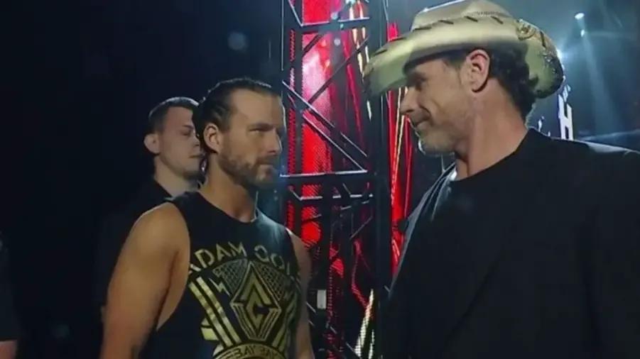 Adam Cole- Shawn Michaels- WWE NXT- 2021.jpg