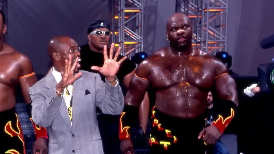 Ahmed johnson big t wcw