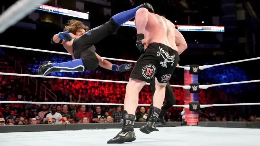 Aj styles brock lesnar survivor series 2017