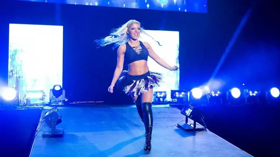 Alexa bliss entrance