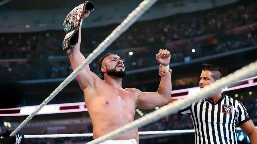 Andrade wwe royal rumble us title