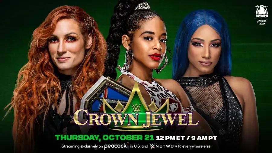 Becky Lynch Bianca Belair Sasha Banks Crown Jewel 2021.png