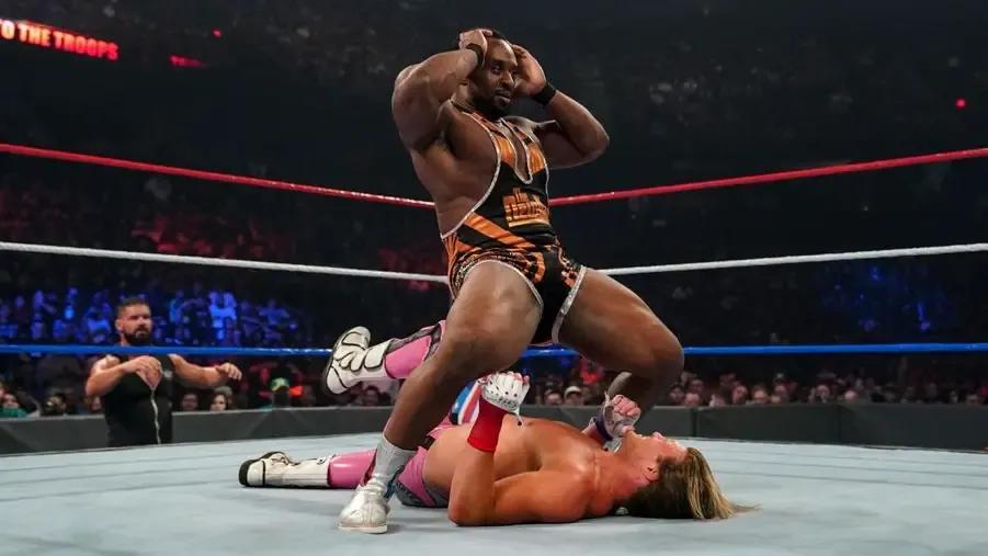 Big E gyrating over Dolph Ziggler.jpg