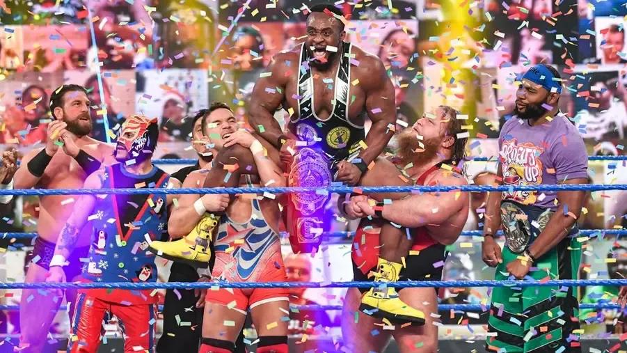 Big E wins the WWE Intercontinental Championship on Christmas Day from Sami Zayn.jpg