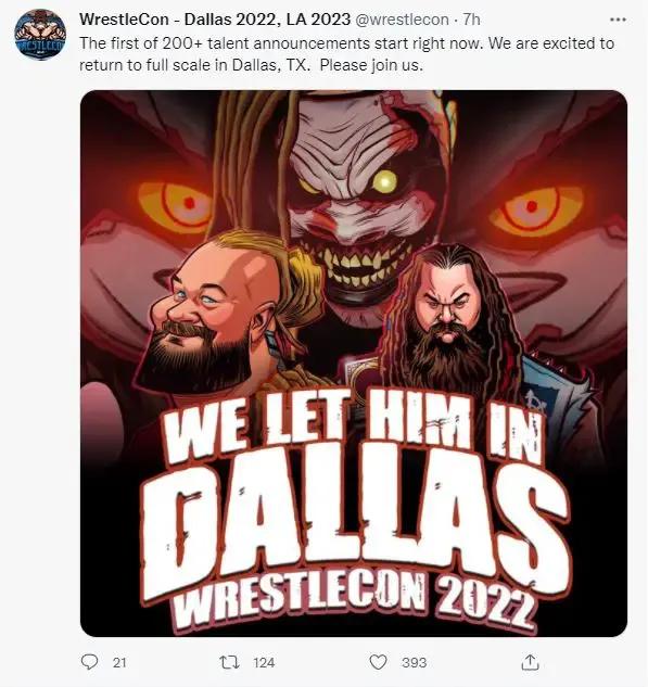 Bray wyatt wrestlecon 2022