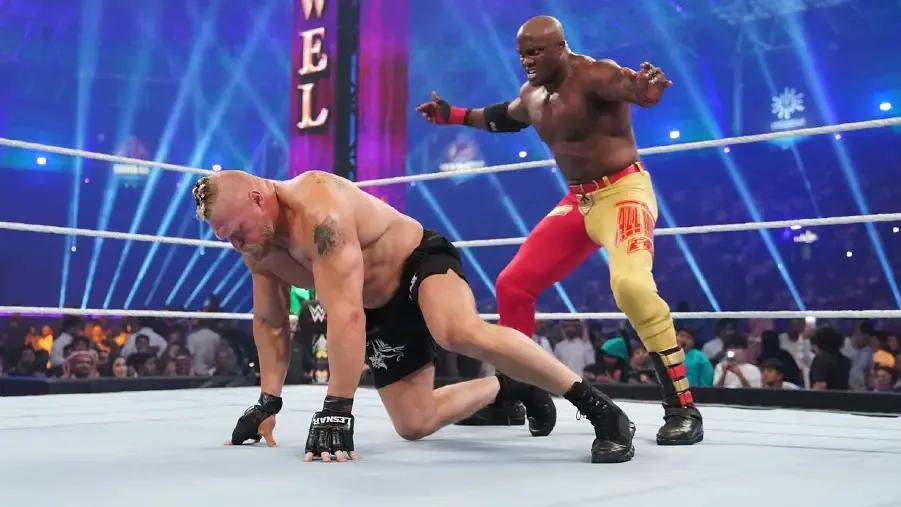 Brock Lesnar Bobby Lashley Crown Jewel 2022.jpg