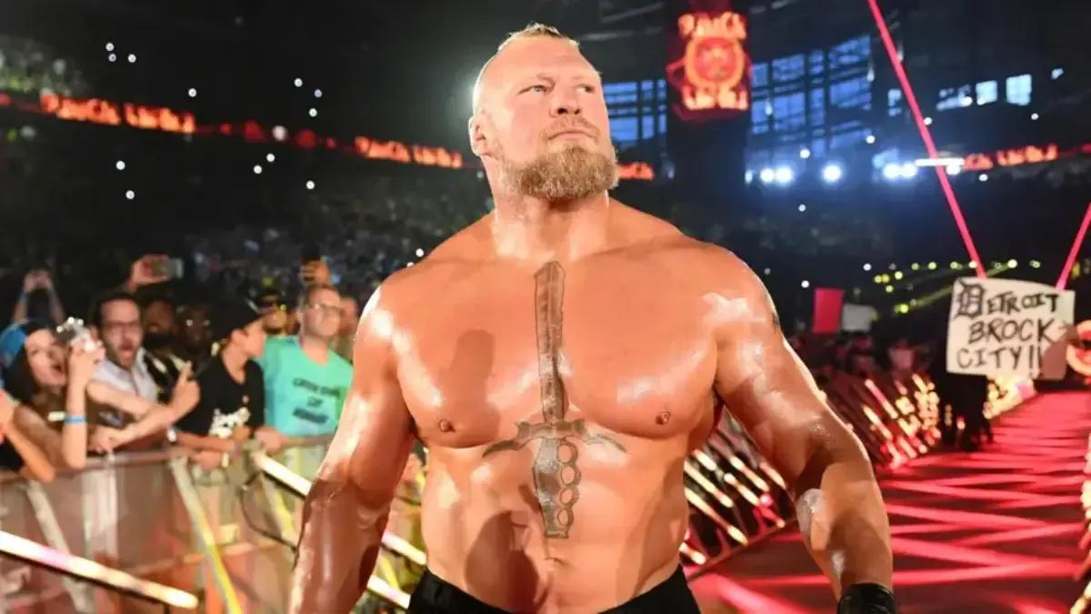 Brock lesnar august 2023 summerslam entrance