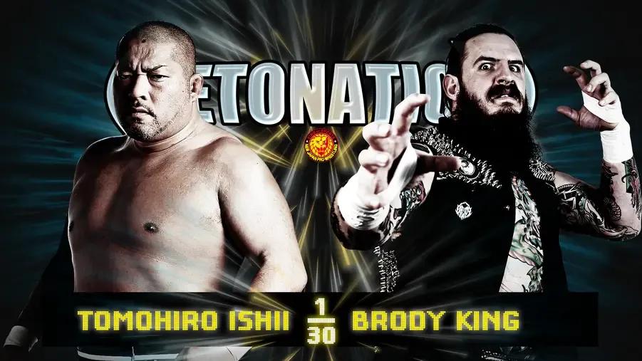 Brody King Tomohiro Ishii NJPW Strong graphic.jpg