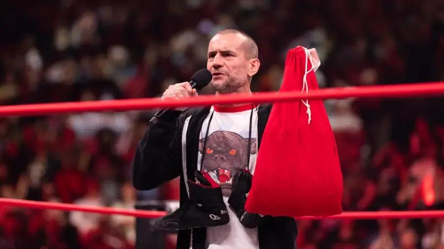 CM Punk June 2023 AEW Collision promo bag.jpg