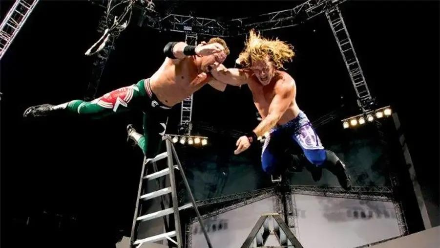 Chris Jericho Christian Unforgiven 2004 Ladder Match.jpg