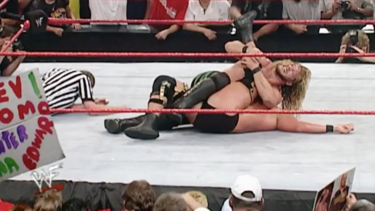 Chris jericho pinning steve austin