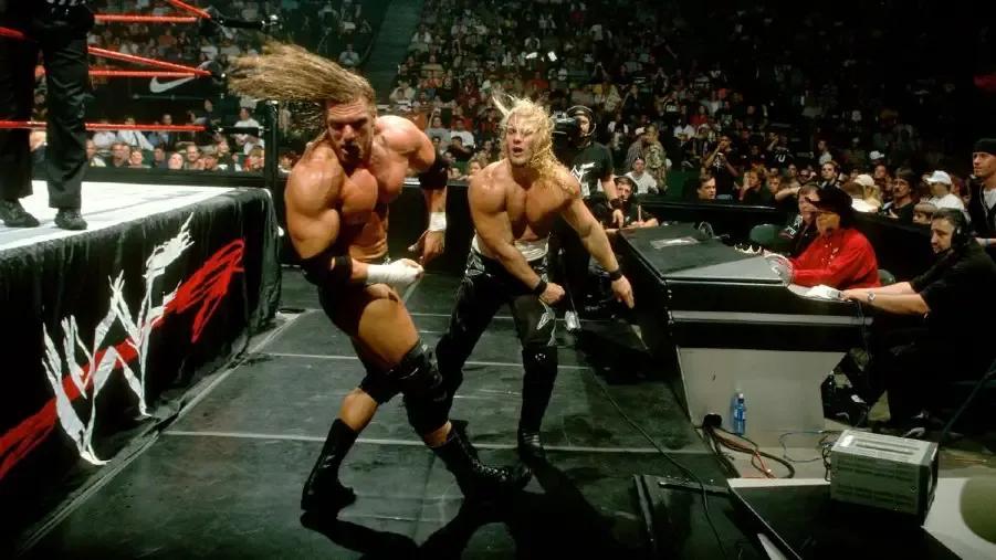 Chris jericho triple h fully loaded 2000 last man standing