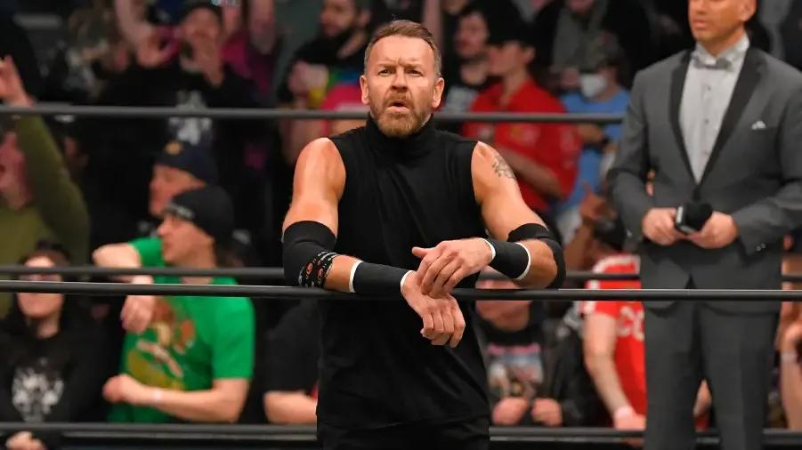 Christian Cage fetching turtleneck Revolution 2023.jpg