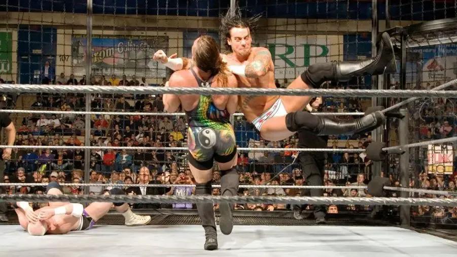 Cm punk rob van dam ecw december to dismember 2006 elimination chamber