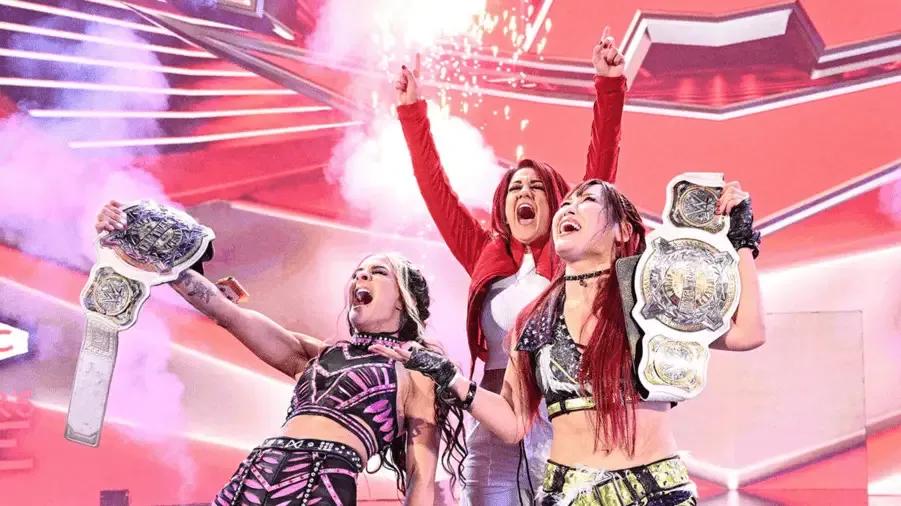 Dakota Kai IYO SKY WWE Tag team title win.png