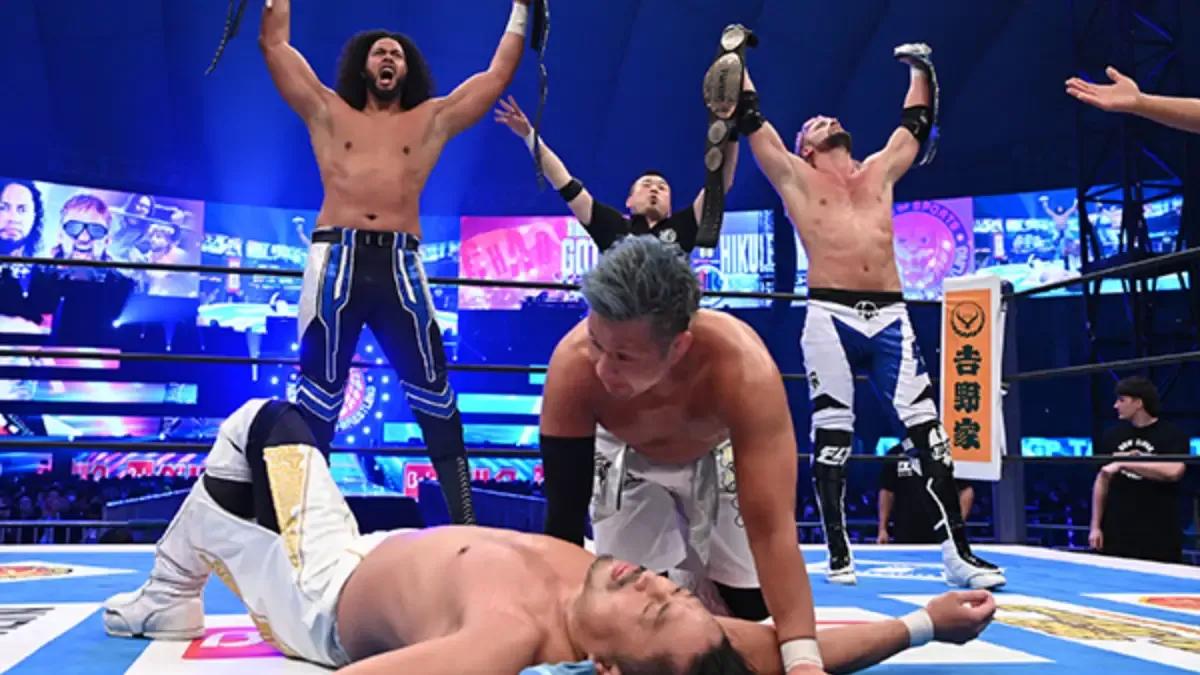 El phantasmo hikuleo wrestle kingdom 18 win