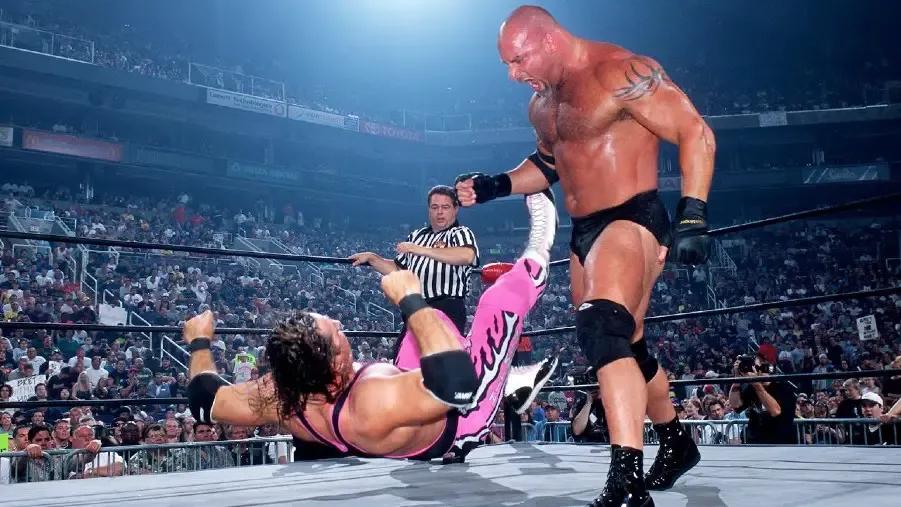 Goldberg Bret Hart WCW Nitro 1999.jpg