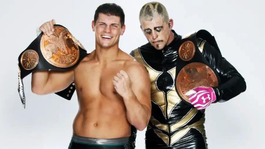 Goldust cody rhodes tag team champions 2013