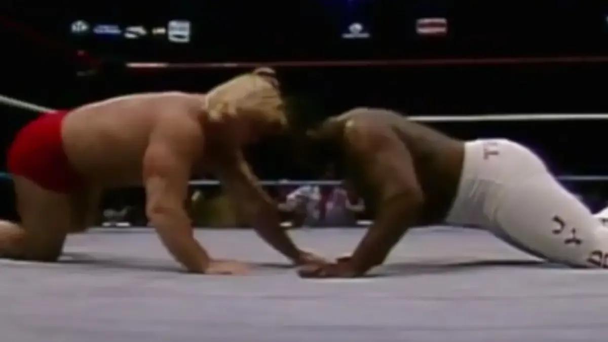 Greg valentine junkyard dog wrestlemania 1