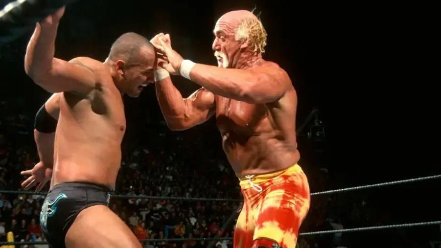 Hulk hogan the rock no way out 2003 1