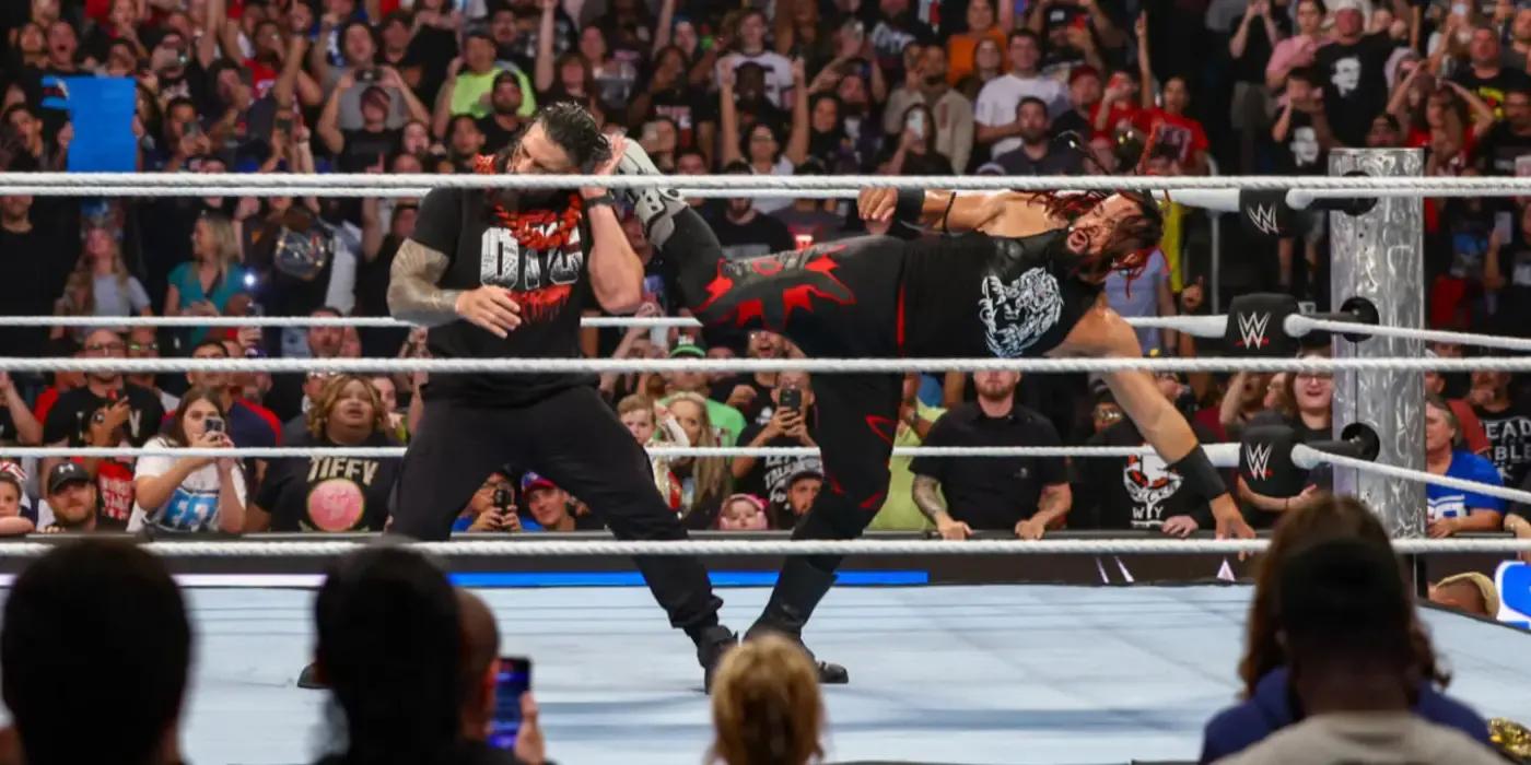 Jacob Fatu - Roman Reigns WWE SmackDown August 16 2024.jpg