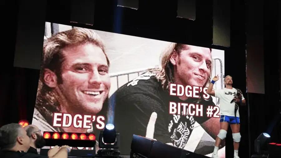 Joe Hendry with Edge-s bitches.png