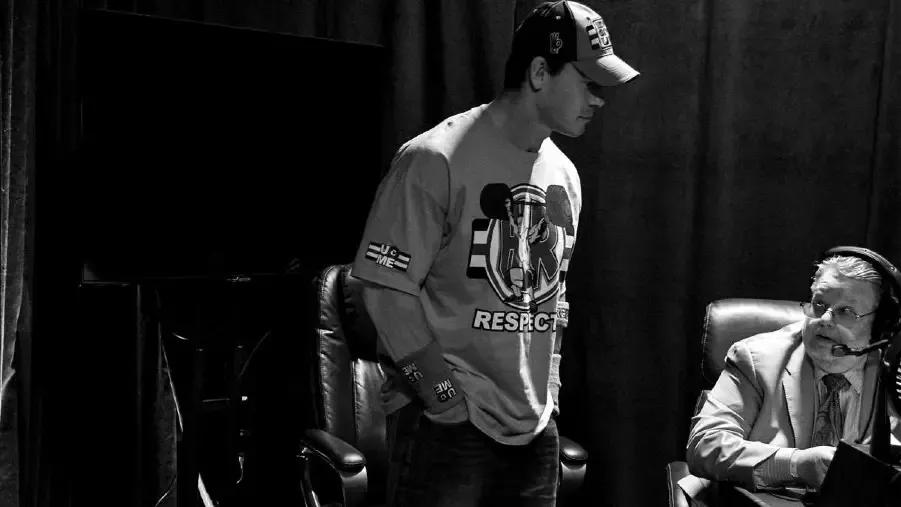 John cena bruce prichard wrestlemania 36 backstage