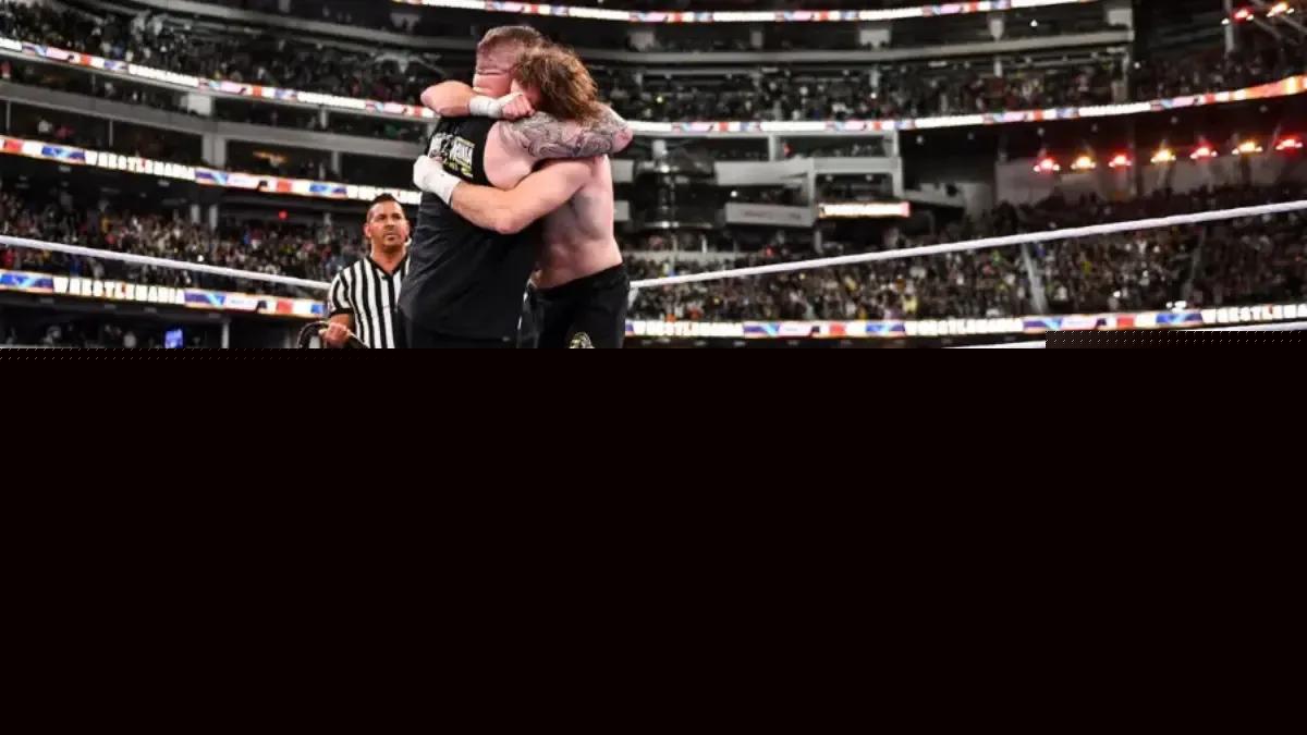 Kevin Owens - Sami Zayn win WrestleMania 39.jpg