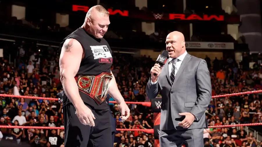 Kurt Angle Brock Lesnar 2017 WWE Raw.jpg