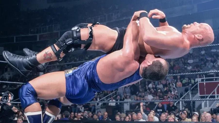 Kurt angle steve austin summerslam 2001