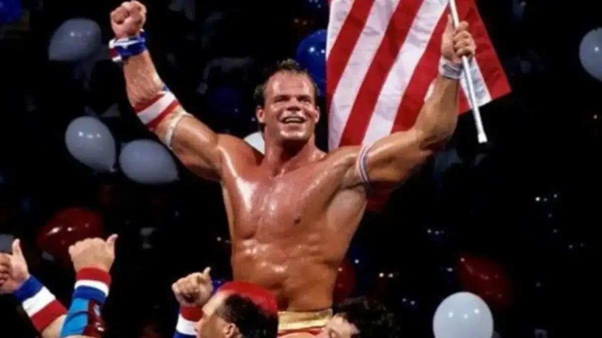 Lex luger summerslam 1993 celebration