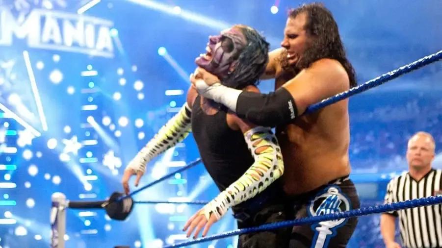 Matt jeff hardy wrestlemania 25