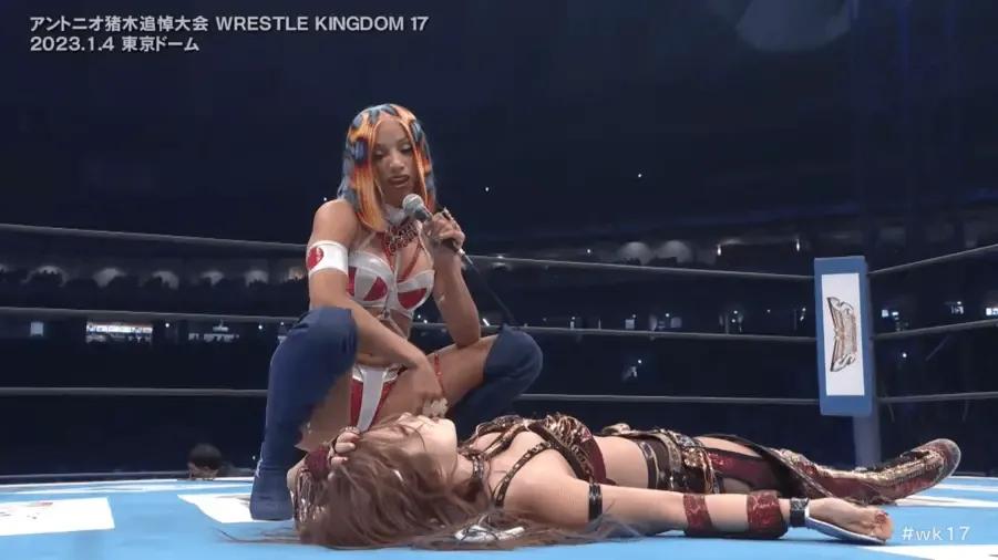 Mercedes Monie NJPW debut.png