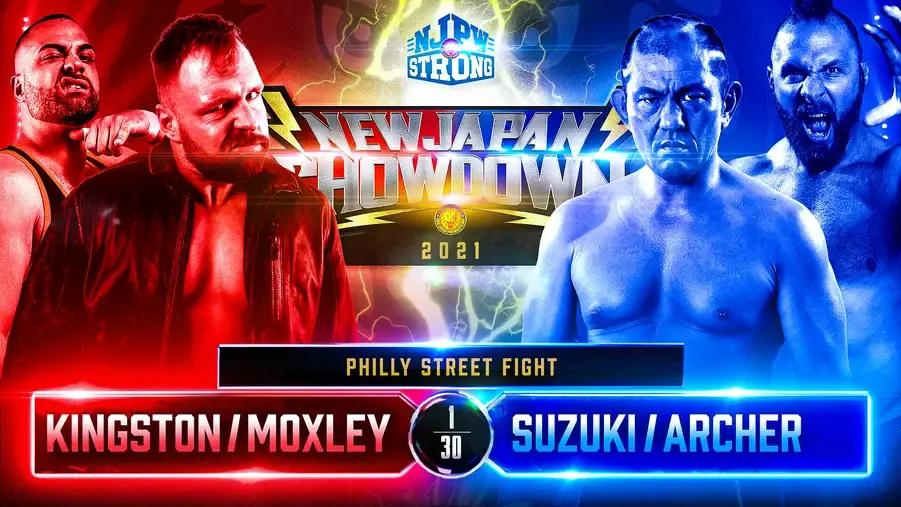 Moxley Kingston Suzuki Gun NJPW Showdown.jpg