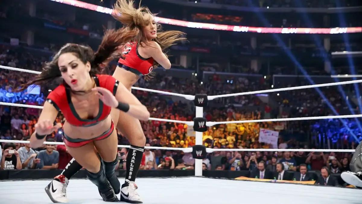 Nikki bella turns on brie