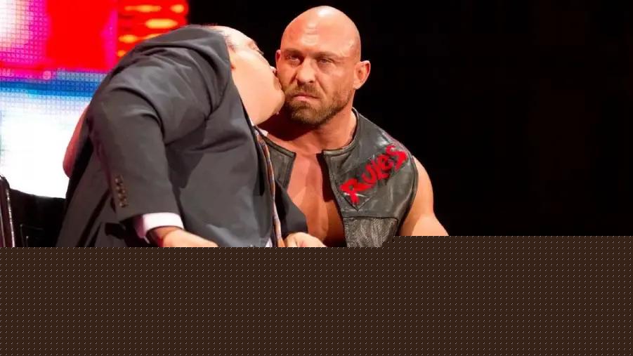 Paul heyman kiss rbyack